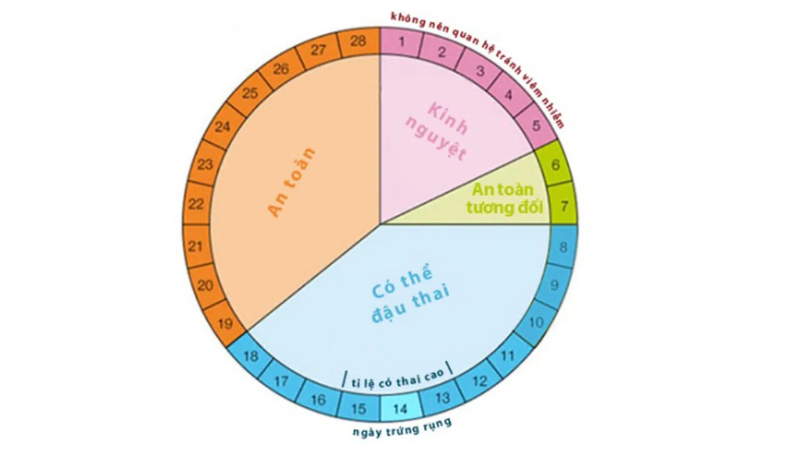 tính ngày rụng trứng