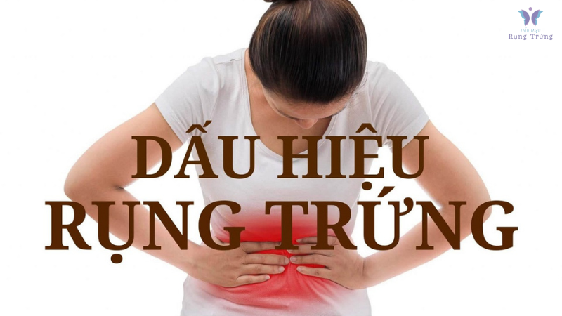 dấu hiệu ngày rụng trứng